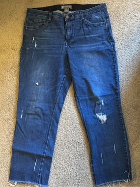 Democracy Blue Distressed Women’s Jeans